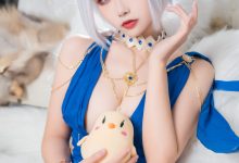 Momoko葵葵&瓜希酱 碧蓝航线赤城&加贺 礼服[46P-435MB]-秀人美女