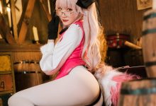 瓜希酱 光之高扬斯卡娅2階[30P-215MB]-秀人美女