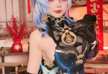 小瑶幺幺-甘雨海灯节礼服单人版[40P+13V]-秀人美女