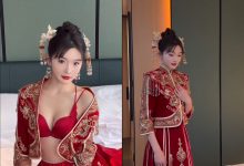 陆萱萱 新娘秀禾服 拍摄花絮 [92P+2V-2.6G]-秀人美女