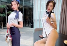 王馨瑶空姐真空拍摄花絮 [132P+1V-1.79G]-秀人美女