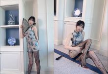 玥儿玥蓝色旗袍拍摄花絮 [86P+2V-2.7G]-秀人美女