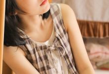 日系美女清新文艺写真图片-秀人美女