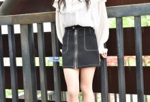 大生模拍 No.051 琦琦 公园里的短裙肉丝 [119P3V-846MB]-秀人美女