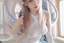 [雯妹不讲道理] 自拍白色蝴蝶[34P-247MB]-秀人美女