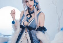 COS福利rioko凉凉子 - 信浓礼服 [32P-215MB]-秀人美女