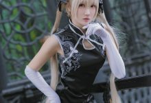 瓜希酱 NO.017 穹妹 黑旗袍 [14P-78MB]-秀人美女