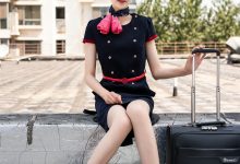 SIW斯文传媒 春夏东航短袖工装带丝巾腰带 - 嘉慧 [61P]-秀人美女