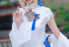 大大卷卷小卷 -  FGOsaber 四周年旗袍 [15P-99MB]-秀人美女