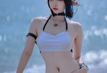 「二佐Nisa」方舟 – 森蚺泳装(22P-176MB)-秀人美女