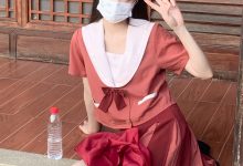 [见新摄影]NO.046 烈火般的JK 深深埋入你的内心 [167P+1V-1.19G]-秀人美女