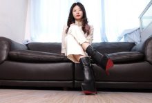 [A&F]丝足视频 048-Yangzi性感短丝裸足 [1V-3.79G]-秀人美女