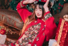 兔子Zzz不吃胡萝卜 - NO.26 温馨圣诞 [23P-149MB]-秀人美女