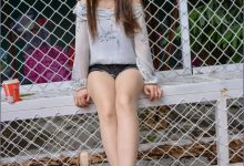 [IESS异思趣向] 普惠集 077 小捷 – 快乐的户外丝-秀人美女