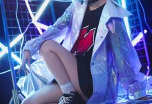 铁板烧鬼舞w -  NO.029 妖舞耳机miku最终[18P+1V-232.1M]-秀人美女