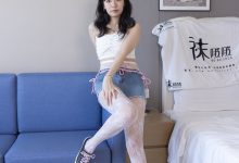 [BoBoSocks袜啵啵]NO.231 小甜豆-板鞋、白色蕾丝袜、可拆卸牛仔裤、裤里丝[154P+1V／6.94GB]-秀人美女