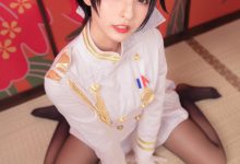 [Cosplay]萝莉神楽板真冬 – 指挥官很忙 [131P+1V]-秀人美女