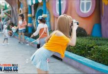 爱丝钻石视频] F6H04 游乐场的奇景 [1V/357M]-秀人美女