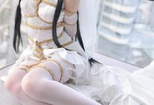 Cos小姐姐雪琪- 爱宕高跟美腿与婚纱[38P/34M]-秀人美女