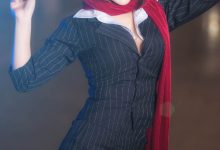 动漫展美女coser性感黑丝cos图片精选-秀人美女