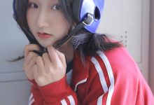 运动服美少女青春活力写真图片-秀人美女