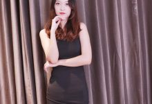 初夏女神 NO.016 依依 M码无袖黑色衣搭配38码长靴[123P+1V／3.82GB]-秀人美女