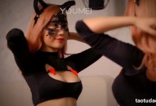 [YouMei尤美] 视频 2018.10.31 万圣节の狂欢 绯月樱-Cherry [1V]-秀人美女