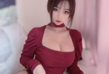 鬼畜瑶在不在w NO.044 - 红色毛衣[50P+2V／102MB]-秀人美女