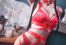 鬼畜瑶在不在w NO.045 - 红色束缚[44P+1V／886MB]-秀人美女