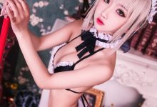 鬼畜瑶 NO.009 黑呆女仆 [26P-534MB]-秀人美女