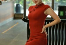 [IESS异思趣向] 2021.10.15 丝享家948：小婕《红色旗袍》[90P／120MB]-秀人美女