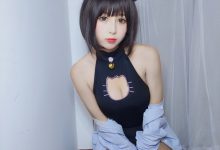 黑米粥 NO.012 – 露背猫咪 [6P+2V-94M]-秀人美女