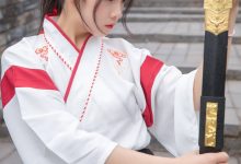 [电喵女神] 灵唯 长城古装 [70P-450M]-秀人美女