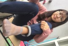 学妹校园寝室短丝系列007期 朱晨伊[55P／218MB]-秀人美女