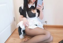 二次元美女古川kagura - 黑丝开胸 猫耳女仆 [55P1V-152MB]-秀人美女