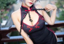 三刀刀Miido NO.021 – 黑贞德 [77P-993M]-秀人美女