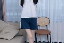 甜予摄影 No.176 珞珞-板鞋、薄肉丝 [134P2V-9.83GB]-秀人美女