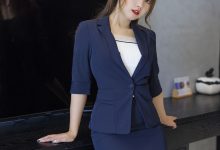 张思允《蓝色制服》原版写真 [53-968MB]-秀人美女