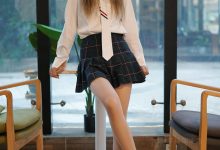 学妹加速跑 XM052《清纯学院风，性感天鹅绒-敏儿》[86P1V-200MB]-秀人美女