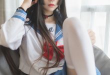 兔玩映画 五更百鬼 白丝JK [10P-26MB]-秀人美女