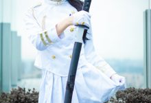 兔玩映画 五更百鬼 碧蓝航线 高雄(白) [10P-132MB]-秀人美女