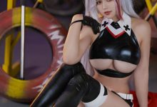 小仓千代 - NO.37 舰长图 赛车欧根 [21P-179MB]-秀人美女