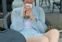 [IESS异思趣向] 2022.05.11 丝享家1085：秋秋《蓝色事业线》[86P／136MB]-秀人美女