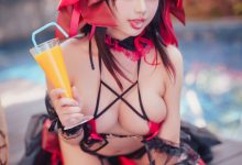 沖田凜花Rinka - Kurumi Tokisaki Swimsuit [29P-316MB]-秀人美女