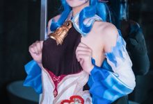 [BLUECAKE] Vol.10 Jenny Sleeping with Ganyu [167P-2.98GB]-秀人美女