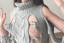 萌妹是青水 - 露背毛衣[14P-37MB]-秀人美女