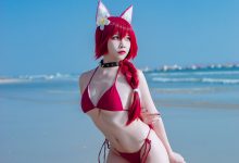 二佐Nisa 碧蓝航线 让巴尔泳装[20P-139MB]-秀人美女