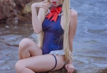 二佐Nisa 碧蓝航线 天城泳装[20P-352MB]-秀人美女