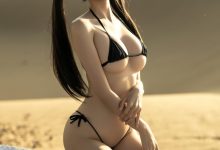 蠢沫沫 - NO.242 沙漠比基尼 [13P-115MB]-秀人美女