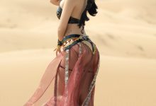 蠢沫沫 - NO.244 沙漠魅魔 [9P-76MB]-秀人美女